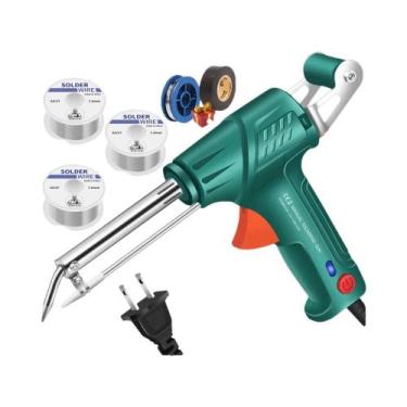 Imagem de Pistola De Solda Elétrica Portátil Multifuncional 60W Com Aquecimento 