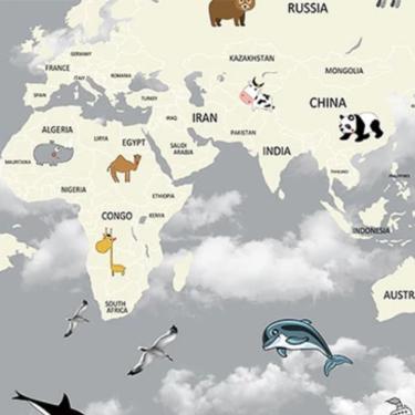 Imagem de Papel de Parede YOYO II Infantil Azul YY203903R