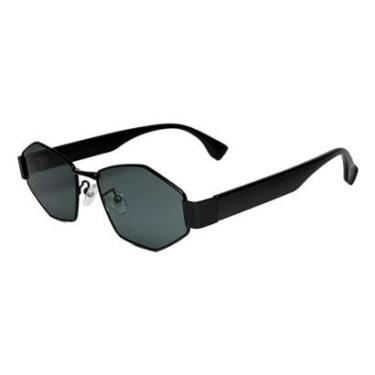 Imagem de Óculos De Sol Feminino Geométrico Tendência Verão 2026 Uv400-Feminino