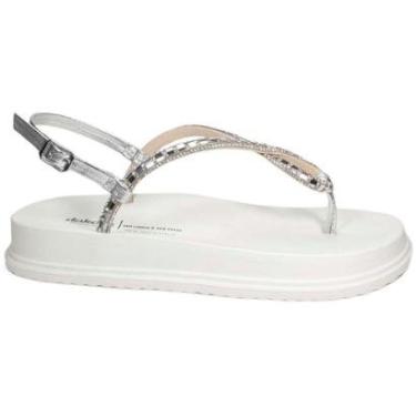 Imagem de Sandália Papete Dakota Rives Metal Feminina Y6241-Feminino