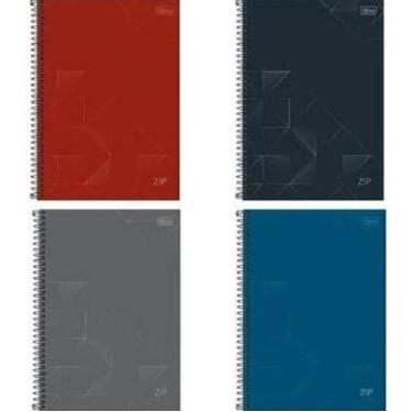 Imagem de Caderno Tilibra 96 Folhas Capa Dura Universitário Zip.