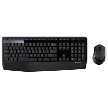 Imagem de Kit Teclado e Mouse Logitech Mk345, Sem Fio, ABNT2, Preto - 920-007821