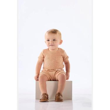 Imagem de Conjunto Body Short Ribana Nature Up Baby-Unissex