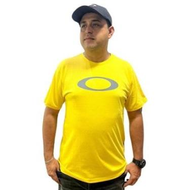 Imagem de Camiseta Masculina Oakley Ellipse Amarela 457291BR-Masculino