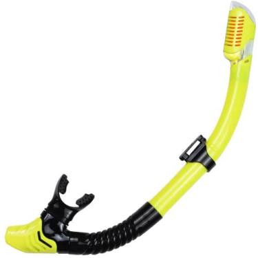 Imagem de Tubo de Snorkel Seco para Crianças e Adultos - Respiração Fácil e Prot