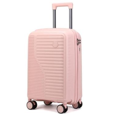 Imagem de Mala De Bordo 10Kg Polipropileno Inquebrável Monaco Rosa - Dermond