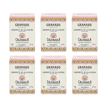 Imagem de Kit Sabonete Granado Calêndula 90G Glicerina Vegetal