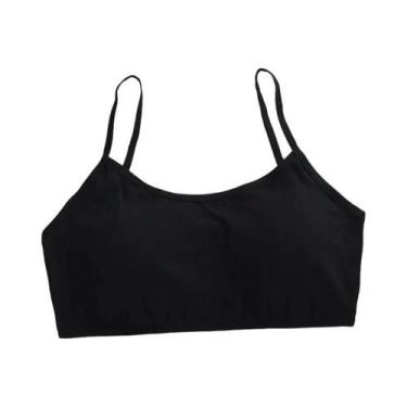 Imagem de Sutiã Esportivo Sem Fio Para Meninas Adolescentes, 3 Peças, Roupa Ínti