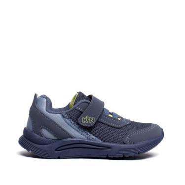 Imagem de Tênis Infantil Klin Casual Esportivo Mesh Marinho, Marinho, 24