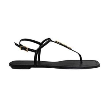 Imagem de Sandália Rasteira Schutz Preto-Feminino