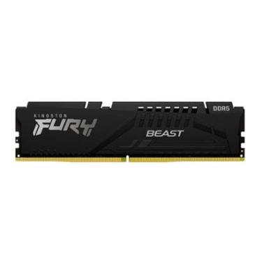Imagem de Memória RAM Kingston Fury Beast, 32GB, 5600MT/s, DDR5, CL36, DIMM, Preto, EXPO - KF556C36BBE-32-Unissex