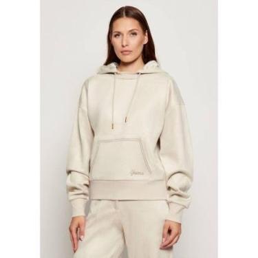 Imagem de Blusa de Moletom Suede Eco Bege-Feminino