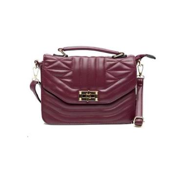 Imagem de Bolsa Feminina Transversal Celular Carteira Austin, Preto