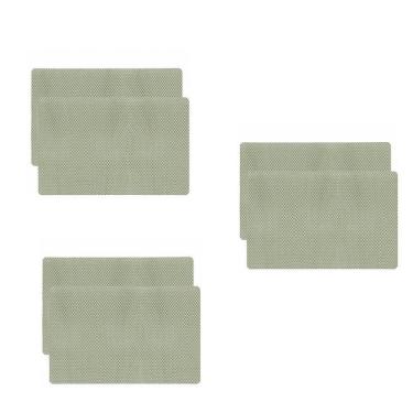 Imagem de Jogo Americano Antiderrapante Todosdias Verde Caribe 6 Peças