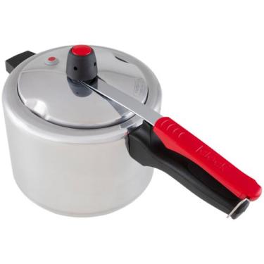 Imagem de Panela de Pressão Fechamento Interno Polida 4,5L - Clock Eco - Rochedo