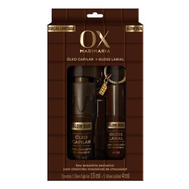 Imagem de Kit Especial Ox Óleo E Gloss Chocolate 15ml 4 ml - OX COSMÉTICOS