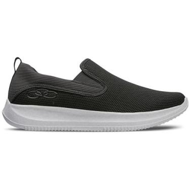 Imagem de Tenis Olympikus Masculino Wellness Eleva Esportivo, Preto, Branco, 42