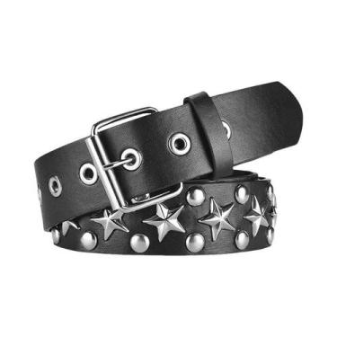 Imagem de Cinto De Metal Punk Em Bronze Para Homens E Mulheres, Cinto De Designe