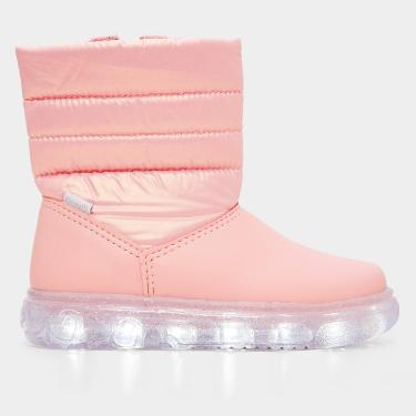 Imagem de Bota Infantil Pampili + Led Menina-Feminino