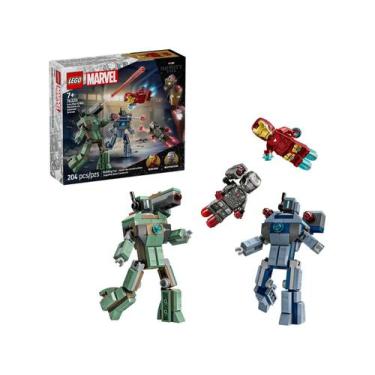 Imagem de LEGO Homem de Ferro e Máquina de Guerra vs. Drones - Hammer 76320 204 