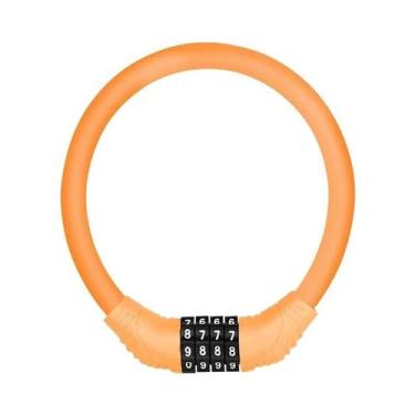 Imagem de Cadeado Antifurto De 4 Dígitos Para Bicicleta, Combinado Com Cadeado D