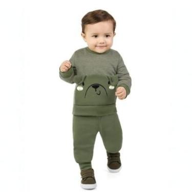 Imagem de CONJUNTO MOLETOM PELUCIADO FLORESTA MARLAN-Masculino