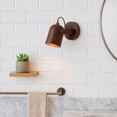 Imagem de Arandela de Parede Ligabue com Cúpula Articulada - Luminária Moderna -