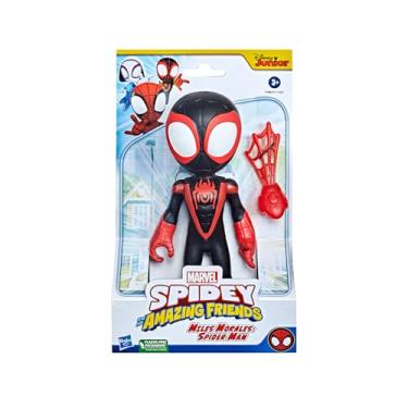 Imagem de Marvel, Action Figure, Miles Morales, Spidey and His Amazing Friends - Figura Articulada com 22,5 cm - A partir de 3 Anos