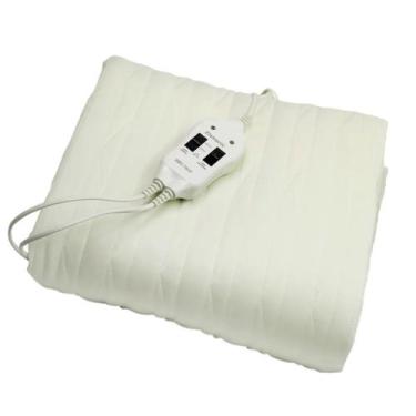 Imagem de Lençol Térmico Casal BBC Têxtil 2 Temperaturas 140x189 cm, Bege, 220V