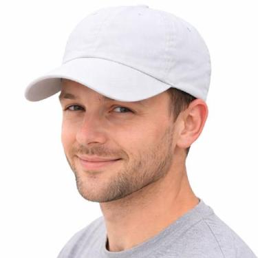 Imagem de Boné Masculino Feminino Lavado Liso Tecido Premium - Original Cap, Bra