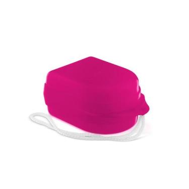 Imagem de Estojo Caixa De Aparelho Móvel Dentadura Cores 1 Un Caixinha - Lysanda