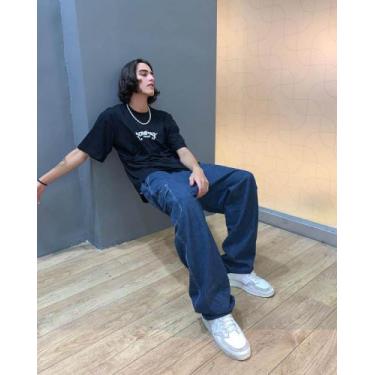 Imagem de Calça Cargo Jeans MJ Original Para Masculina E Feminina TAM - GG