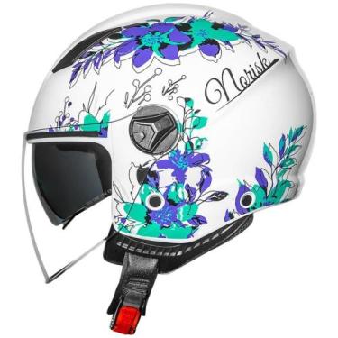 Imagem de Capacete Norisk Orion SV Iris, Branco, 62