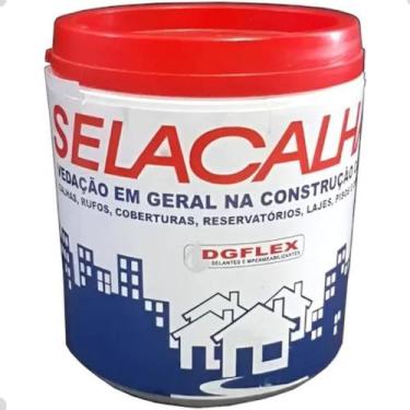 Imagem de Sela Calha Acrílico 500g Cinza - Dgflex - DG Flex