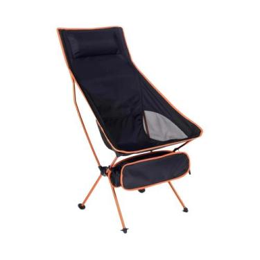 Imagem de Cadeira De Camping Portátil E Dobrável Ultralight Em Tecido Oxford Par