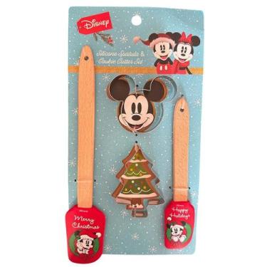 Imagem de Disney - Kit de 4 Peças de Espátula de Silicone e Cortador de Biscoito