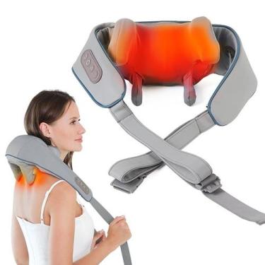 Imagem de Aparelho Massageador De Ombro E Pescoco Inteligente Maos Livres - 3D S