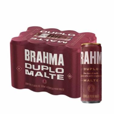 Imagem de Cerveja Brahma duplo malte - Ambev, 250ml