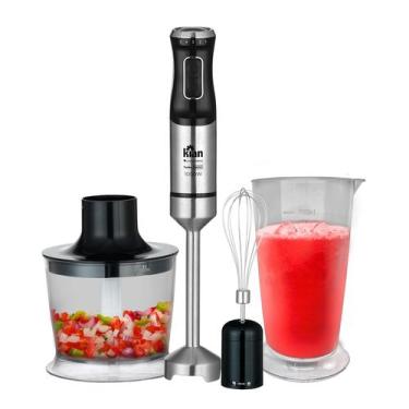 Imagem de Mixer Turbo 3 em 1 1000W Inox - Kian, 220V