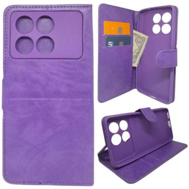 Imagem de Capa Carteira Para Xiaomi Poco X6 Pro (Tela de 6.67) Capinha Case - Ra