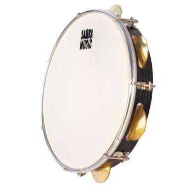 Imagem de Pandeiro Madeira PHX 12 Profissional PD12 LE Samba Music