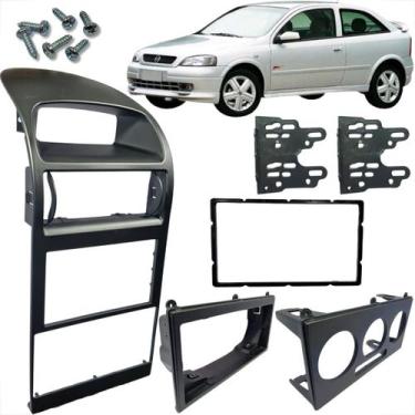 Imagem de Moldura painel multimídia 7 polegadas chevrolet gm astra 98 até 11 ar 