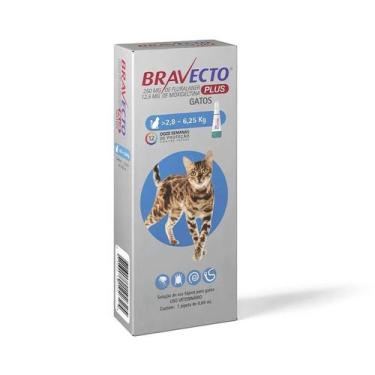 Imagem de Bravecto Plus Transdermal para Gatos de 2,8 a 6,25kg MSD