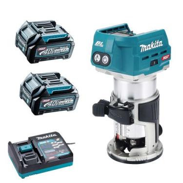 Imagem de Tupia Laminadora 40v XGT RT001 2x Bateria 2.5Ah Makita 110v