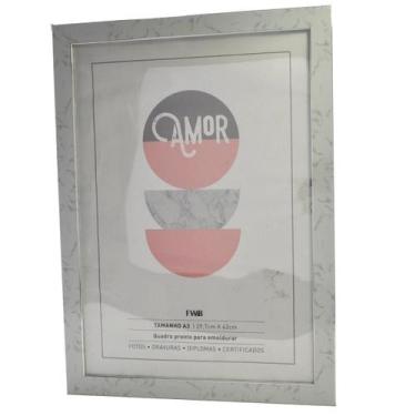 Imagem de Porta Retrato A3 p/ Certificados Gravura Diplomas documentos - WebStor