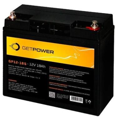 Imagem de BATERIA SELADA 12V 18ah GETPOWER VRLA AGM