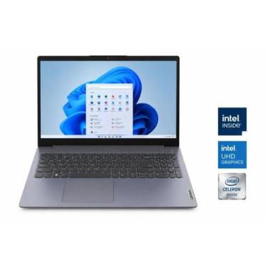 Imagem de Notebook Lenovo IdeaPad 3 15IAN8 Intel N100 4GB 128GB UFS 15,6 FHD, 4G