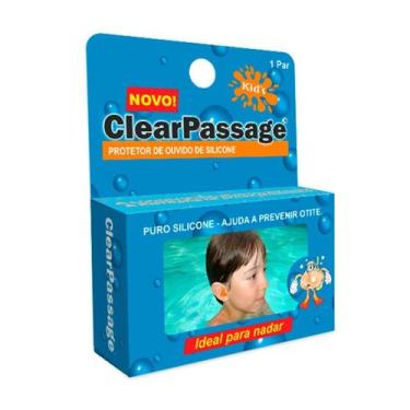 Imagem de Protetor de Ouvido de Silicone Kids ClearPassage 1 par
