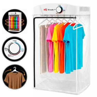 Imagem de Secadora de Roupas Mueller Sun 8kg de Parede com Timer e 6 Cabides, 22