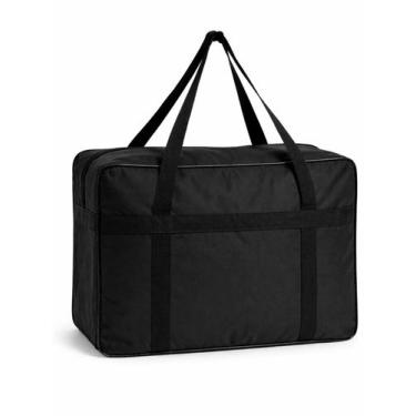 Imagem de Bolsa Sacola Viagem Malinha De Bordo Mala De Mão 102 - ATUAL, Preto